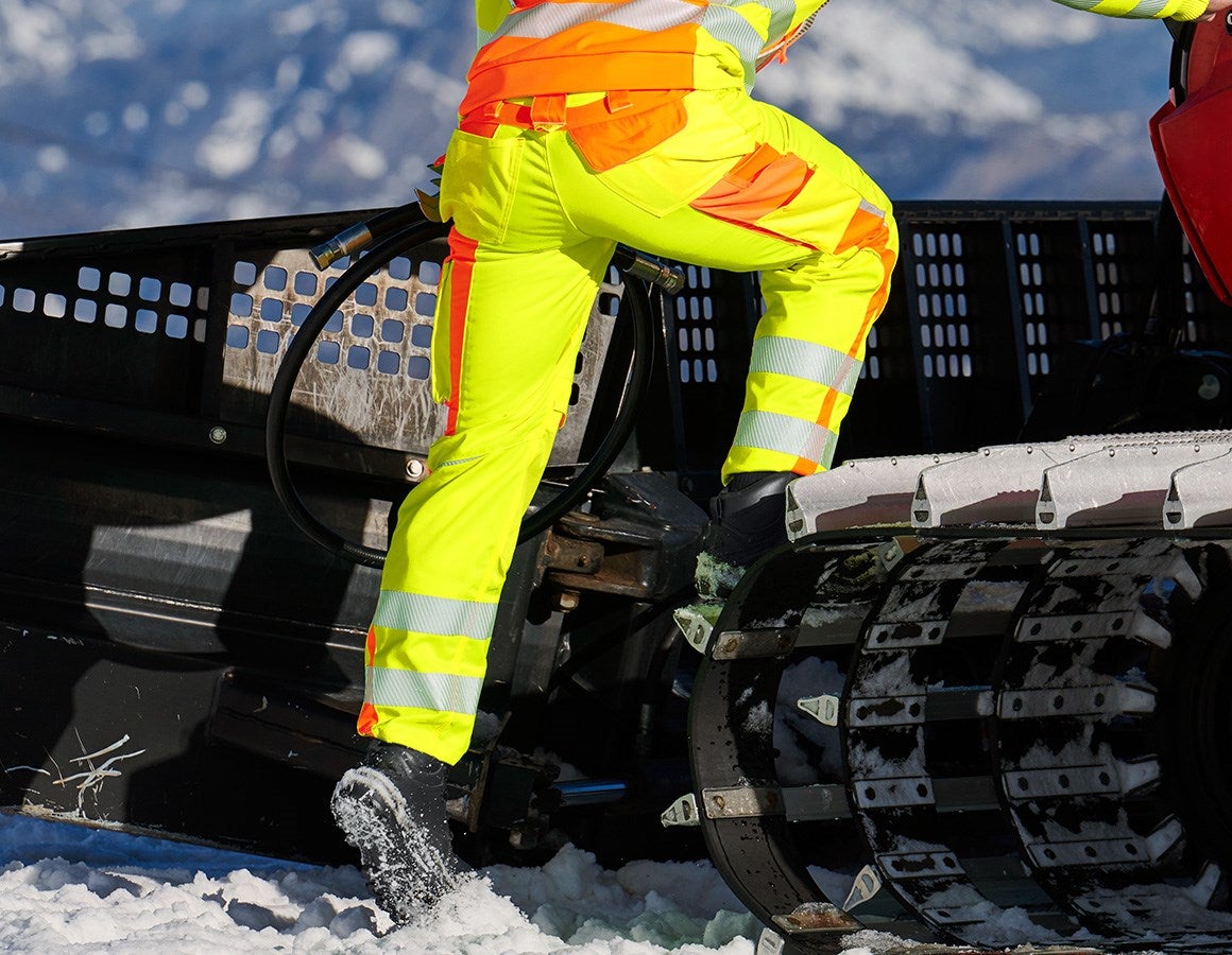 Additional image 3 High-vis trousers e.s.motion 2020 winter high-vis yellow/high-vis orange