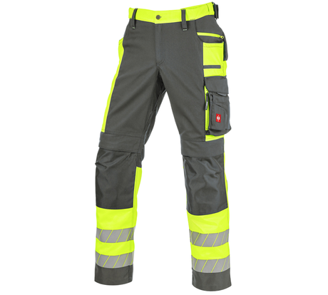 Primary image High-vis trousers e.s.motion 24/7 anthracite/high-vis yellow
