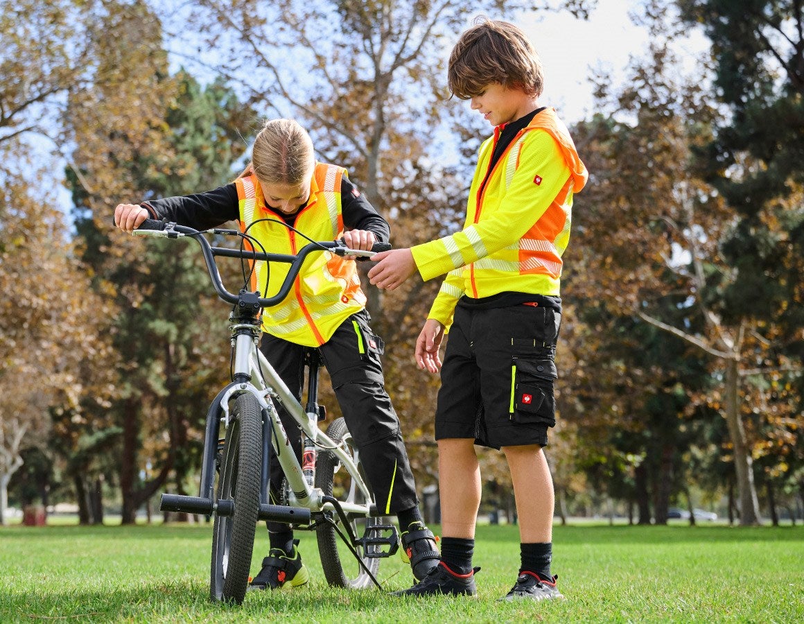 Additional image 2 High-vis functio. hooded jacket e.s.motion2020, c. high-vis yellow/high-vis orange