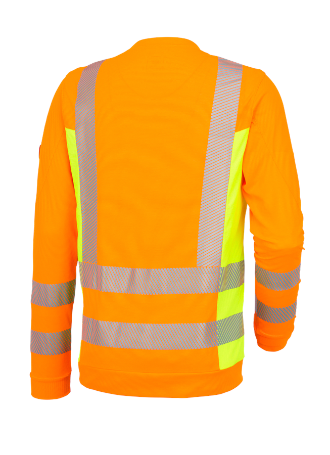 Secondary image High-vis functional long sleeve e.s.motion 2020 high-vis orange/high-vis yellow