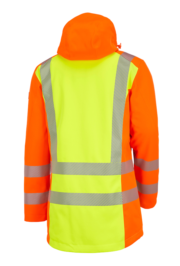 Secondary image High-vis functional parka e.s.motion 2020 high-vis yellow/high-vis orange