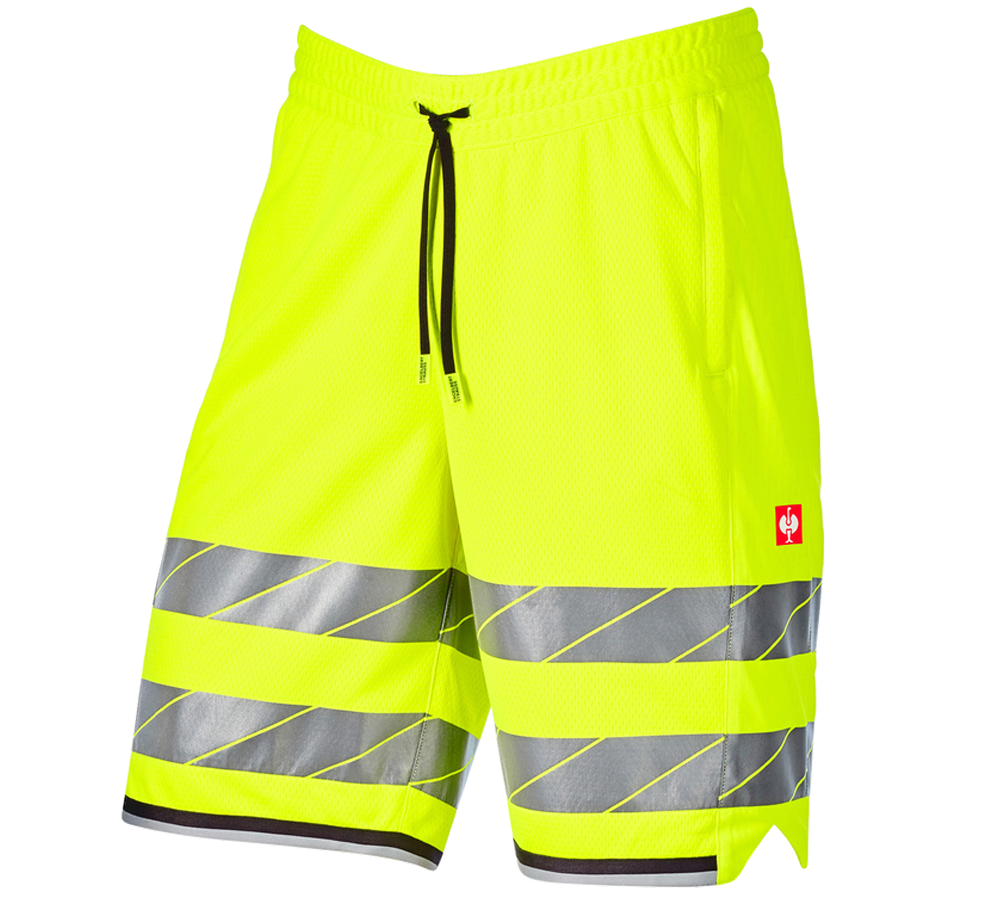 Primary image High-vis functional shorts e.s.ambition high-vis yellow/anthracite