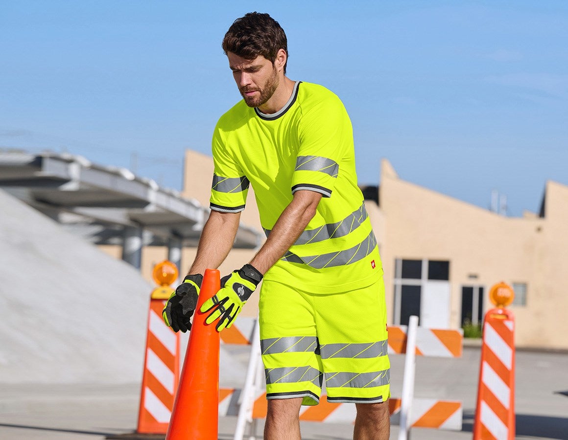 Additional image 1 High-vis functional t-shirt e.s.ambition high-vis yellow/anthracite