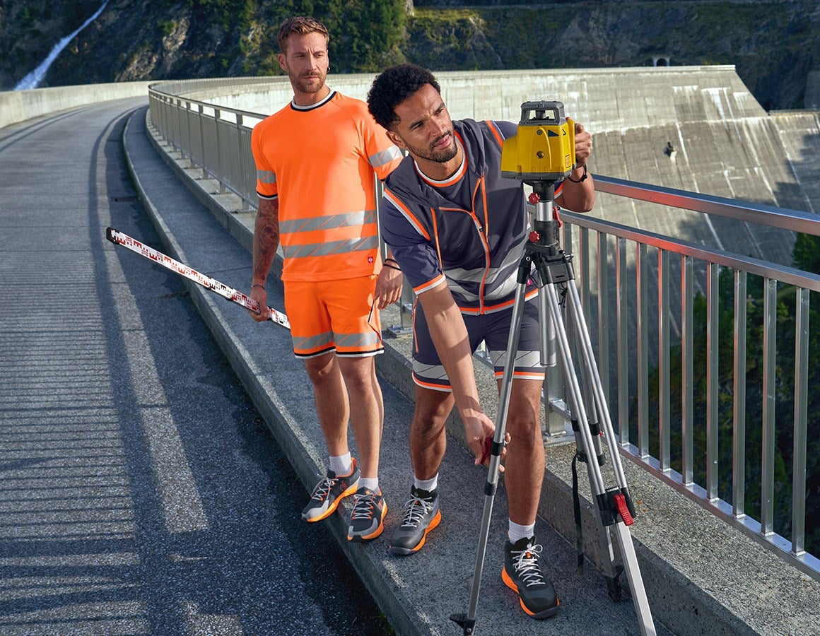 Additional image 5 High-vis functional t-shirt e.s.ambition high-vis orange/navy