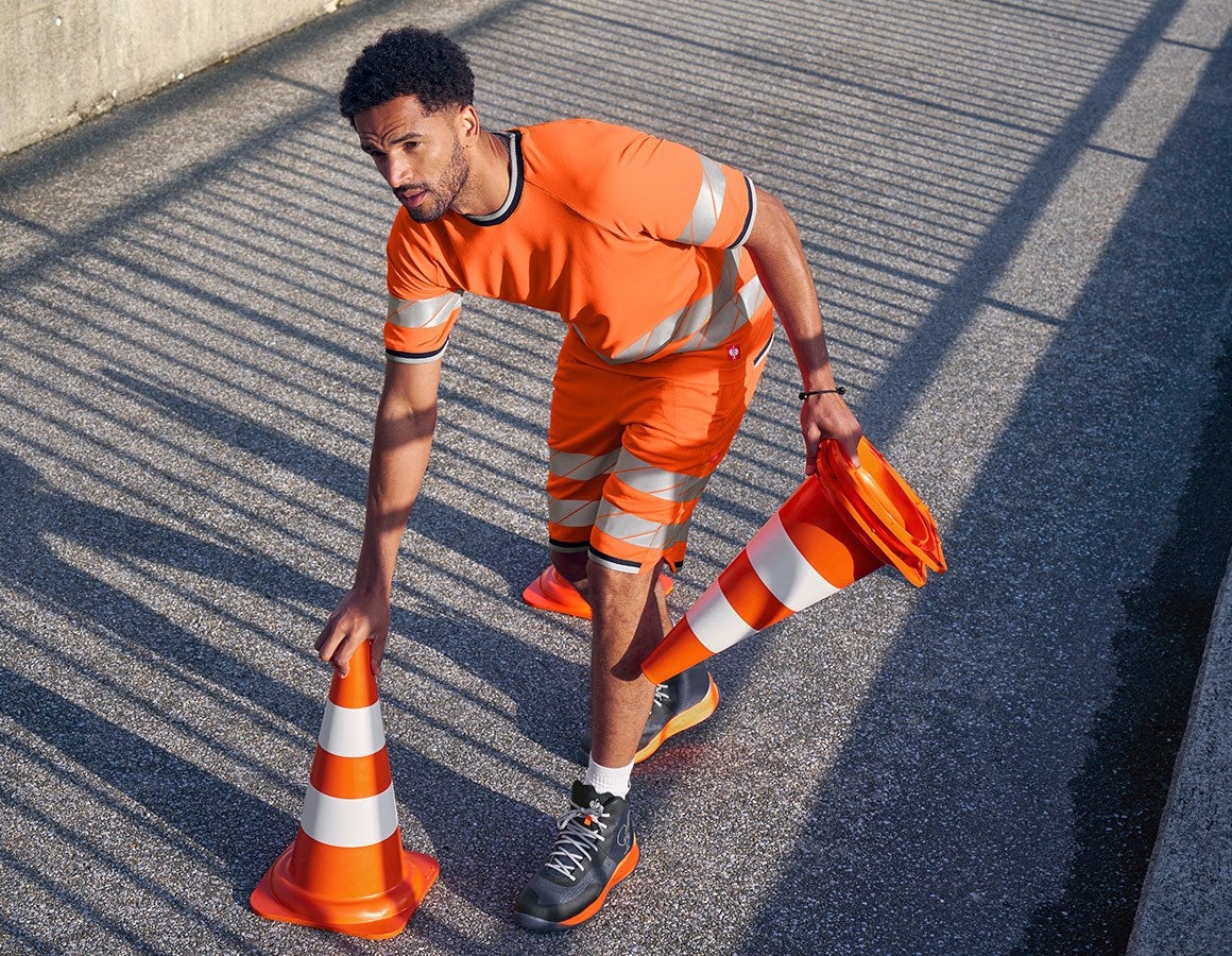 Additional image 7 High-vis functional t-shirt e.s.ambition high-vis orange/navy