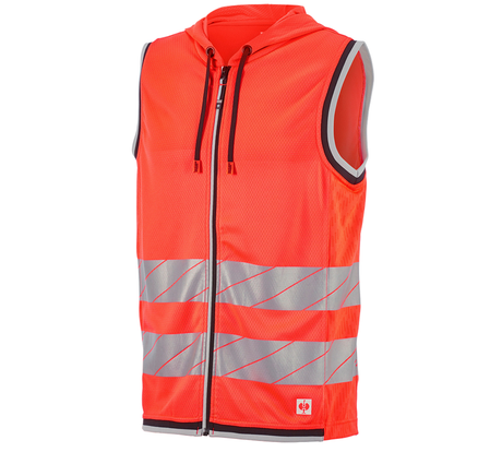 Primary image High-vis functional bodywarmer e.s.ambition high-vis red/black