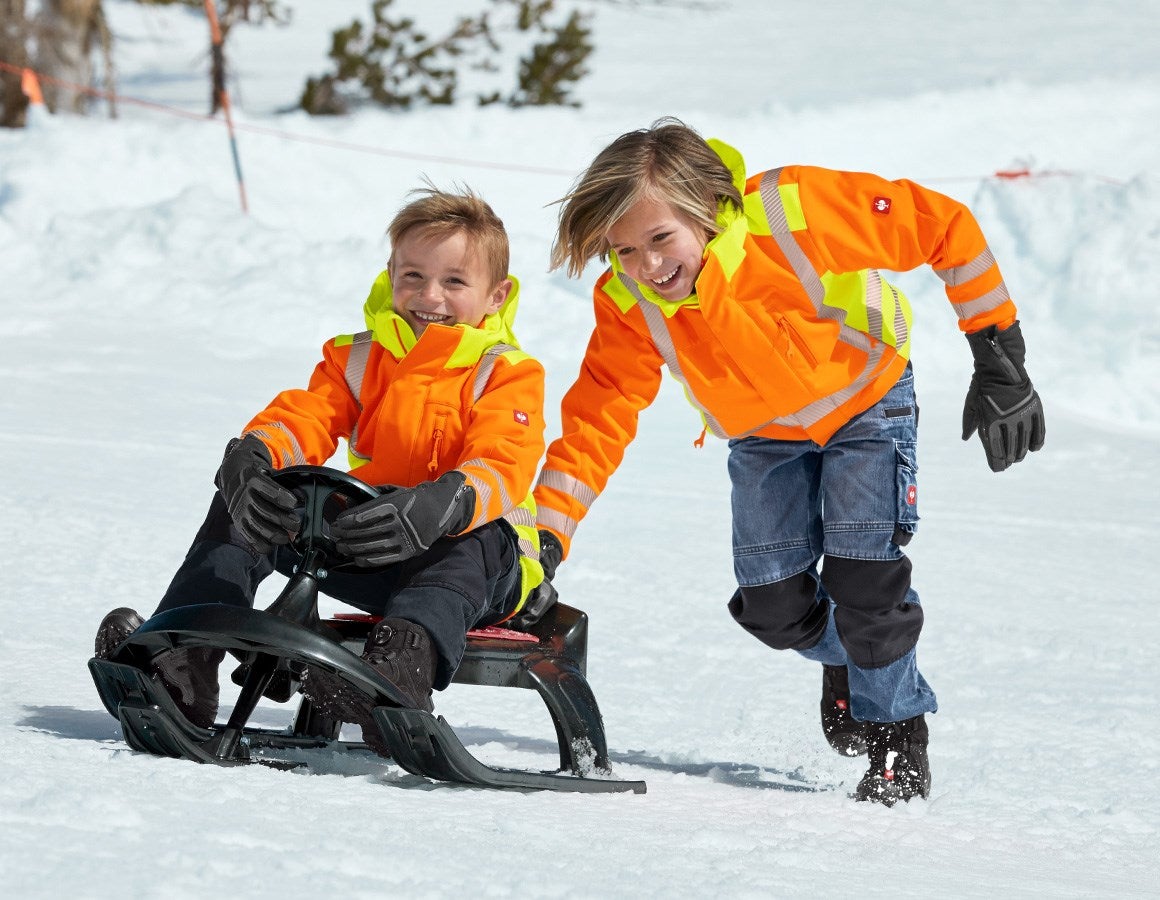 Additional image 3 High-vis winter softsh. jacket e.s.motion 2020,c high-vis orange/high-vis yellow