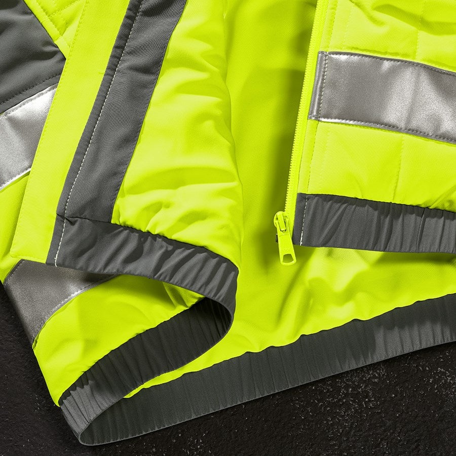 Detailed image High-vis jacket e.s.concrete high-vis yellow/anthracite