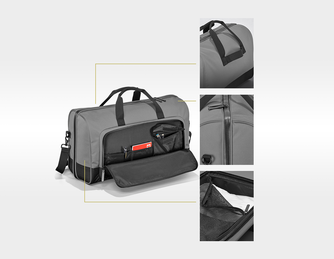 Additional image 4 Weekender travel bag e.s.work&travel basaltgrey/black