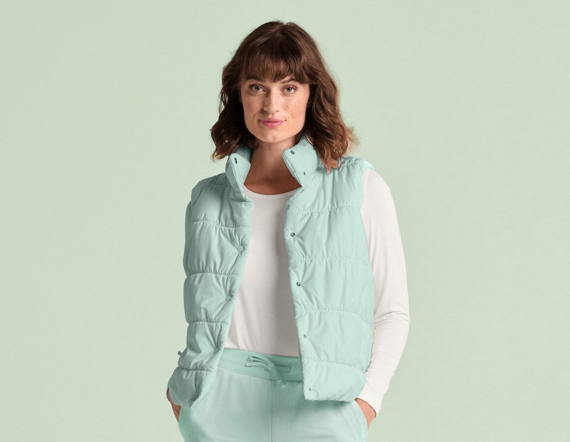 Main action image Bodywarmer e.s.avida, ladies' softgreen