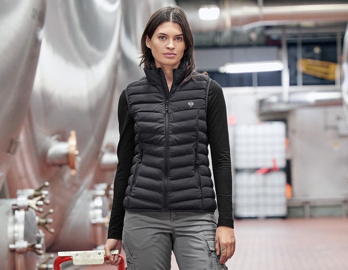 Main action image Bodywarmer e.s.motion ten, ladies' oxidblack