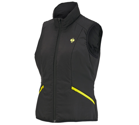 Primary image Bodywarmer e.s.trail, ladies' black/acid yellow