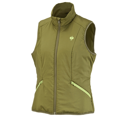 Primary image Bodywarmer e.s.trail, ladies' junipergreen/limegreen
