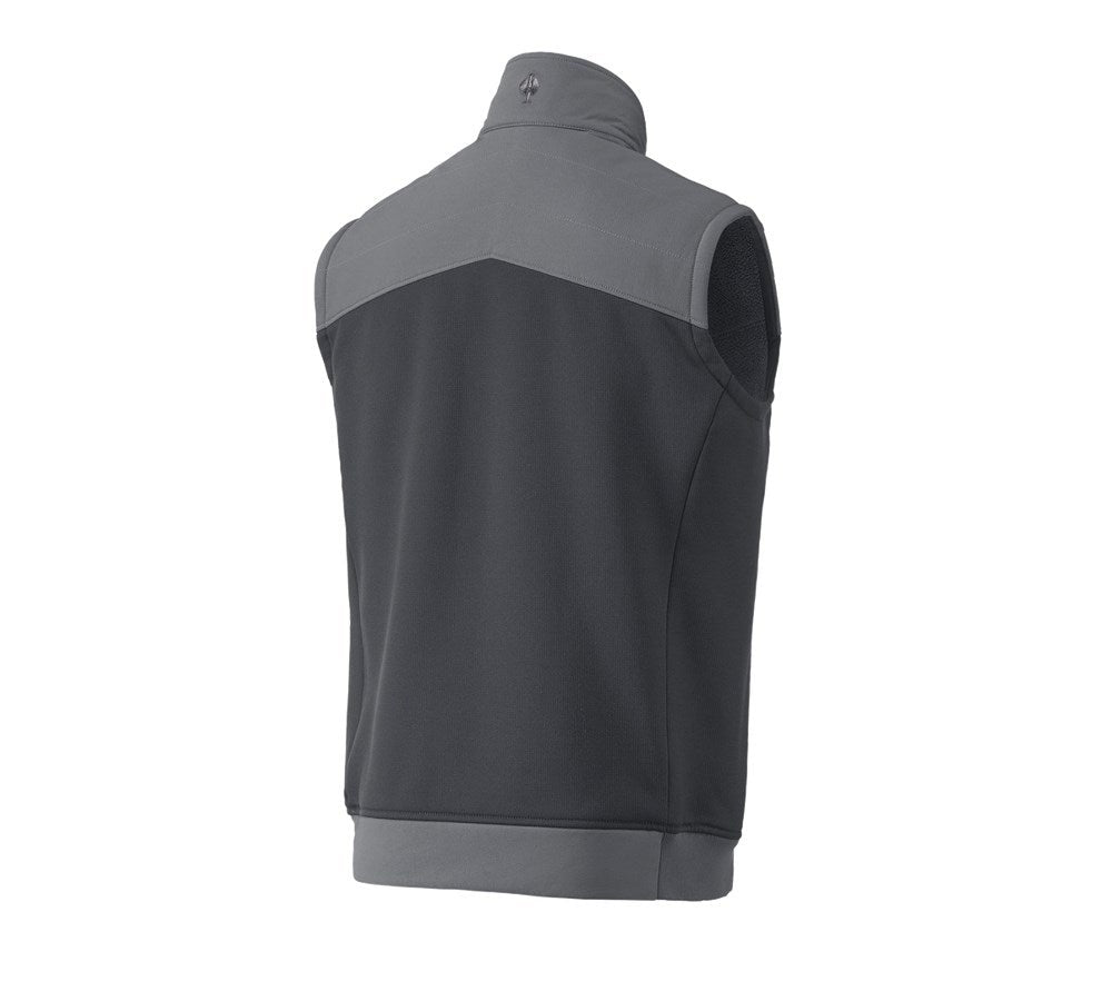 Secondary image Bodywarmer thermaflor e.s.dynashield graphite/cement