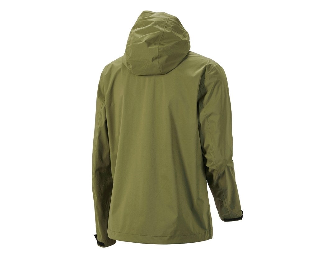 Secondary image Windbreaker light-pack e.s.trail junipergreen/limegreen