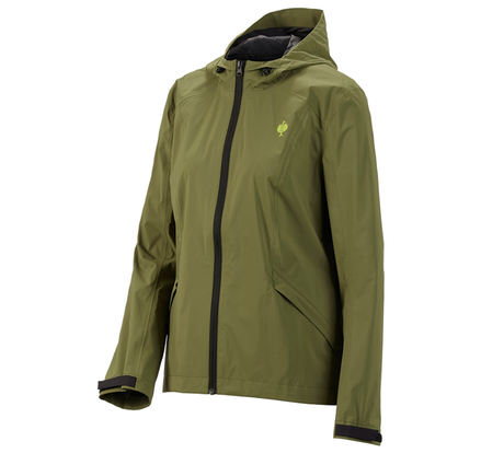 Primary image Windbreaker light-pack e.s.trail, ladies' junipergreen/limegreen