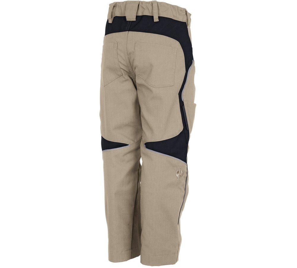 Secondary image Winter trousers e.s.vision, children's clay/black