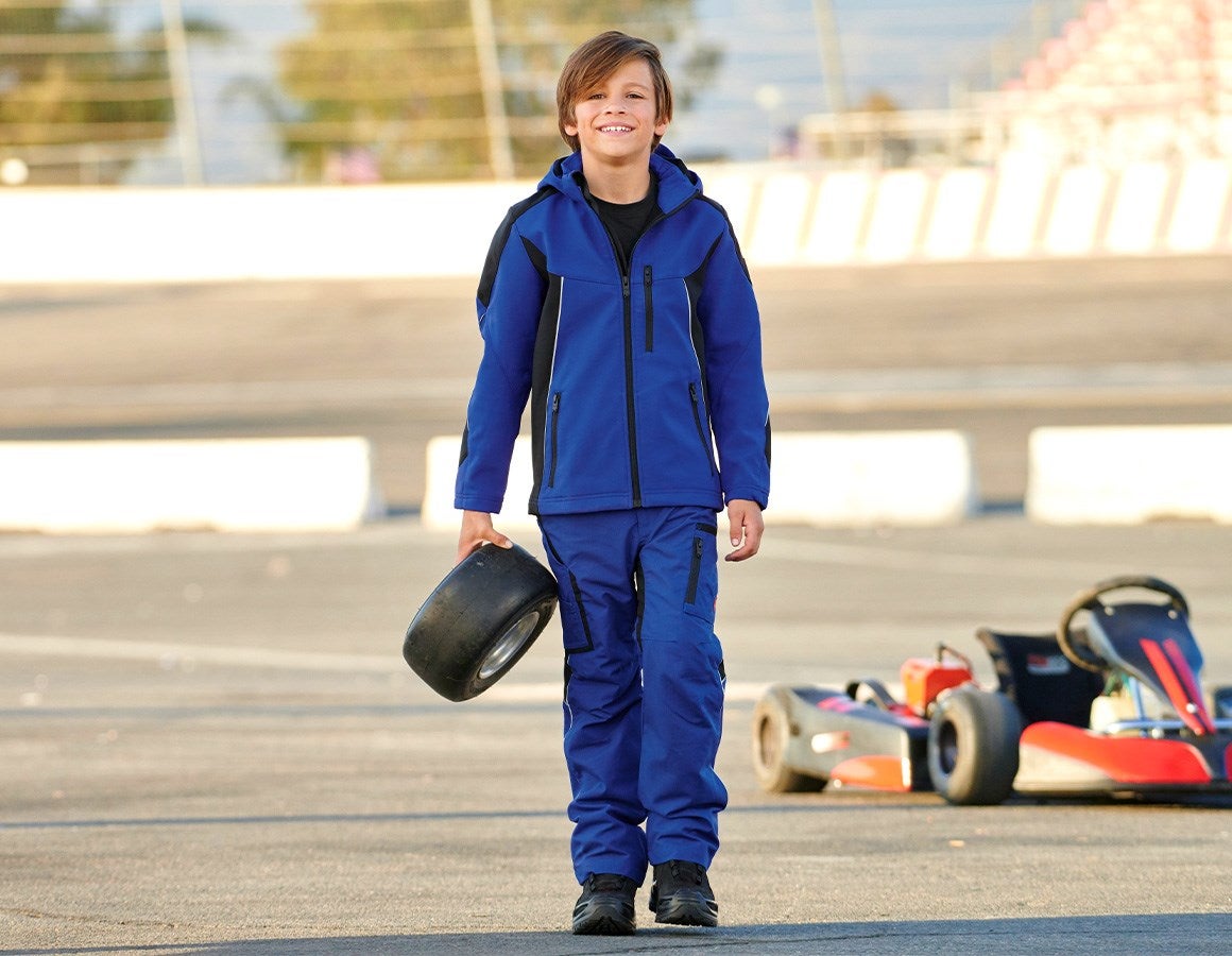 Additional image 1 Winter trousers e.s.vision, children's royalblue/black