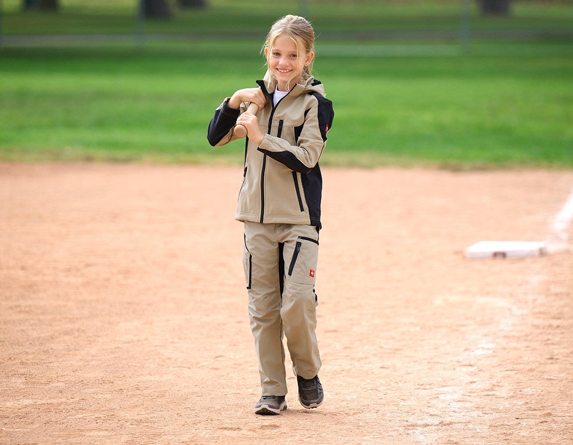 Additional image 2 Winter trousers e.s.vision, children's clay/black