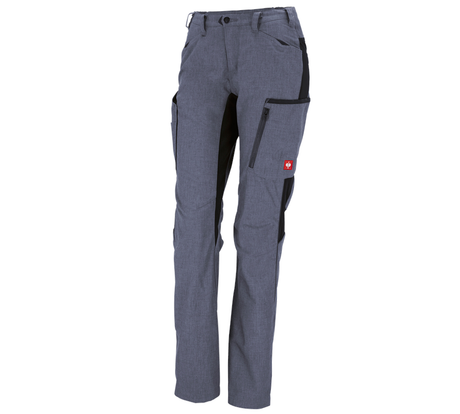 Primary image Winter ladies' trousers e.s.vision pacific melange/black