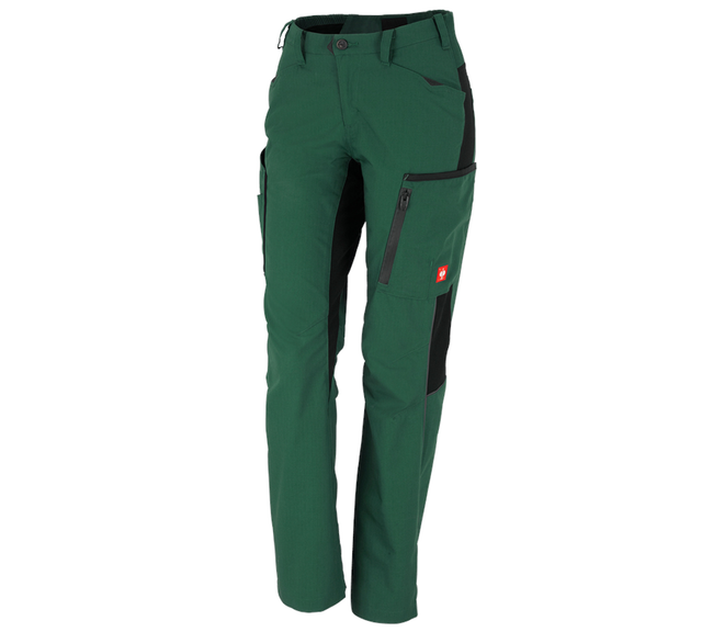 Primary image Winter ladies' trousers e.s.vision green/black