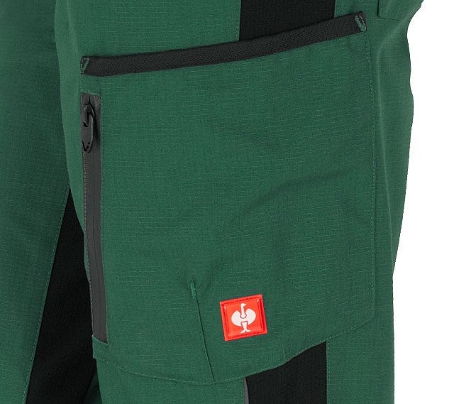 Detailed image Winter ladies' trousers e.s.vision green/black