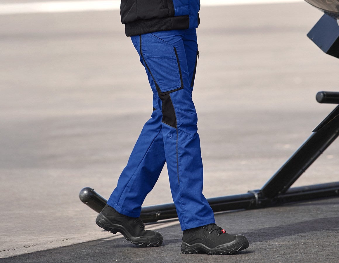 Additional image 1 Winter ladies' trousers e.s.vision royalblue/black