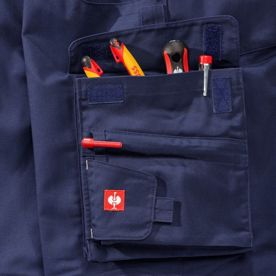 Detailed image Winter trousers e.s.line.core navy/platinum