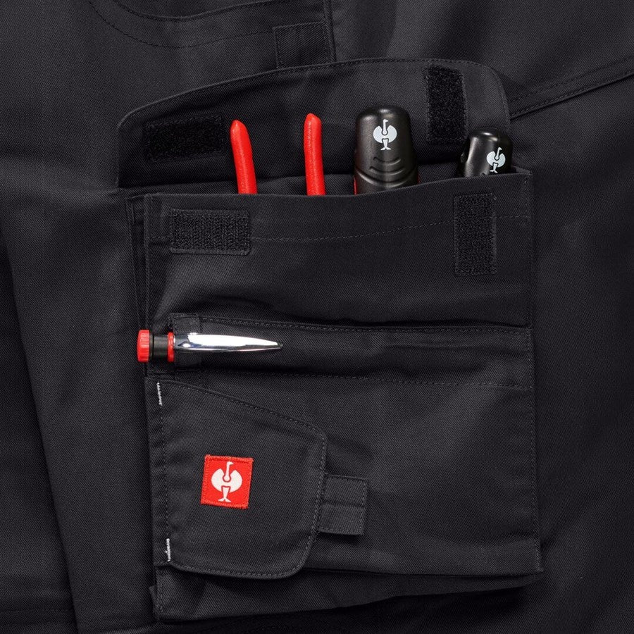Detailed image Winter trousers e.s.line.core black/platinum