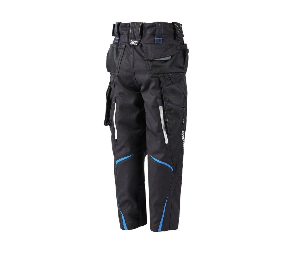 Secondary image Winter trousers e.s.motion 2020, children's graphite/gentianblue