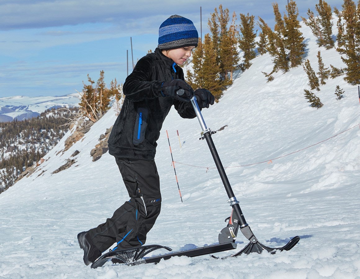 Additional image 1 Winter trousers e.s.motion 2020, children's graphite/gentianblue