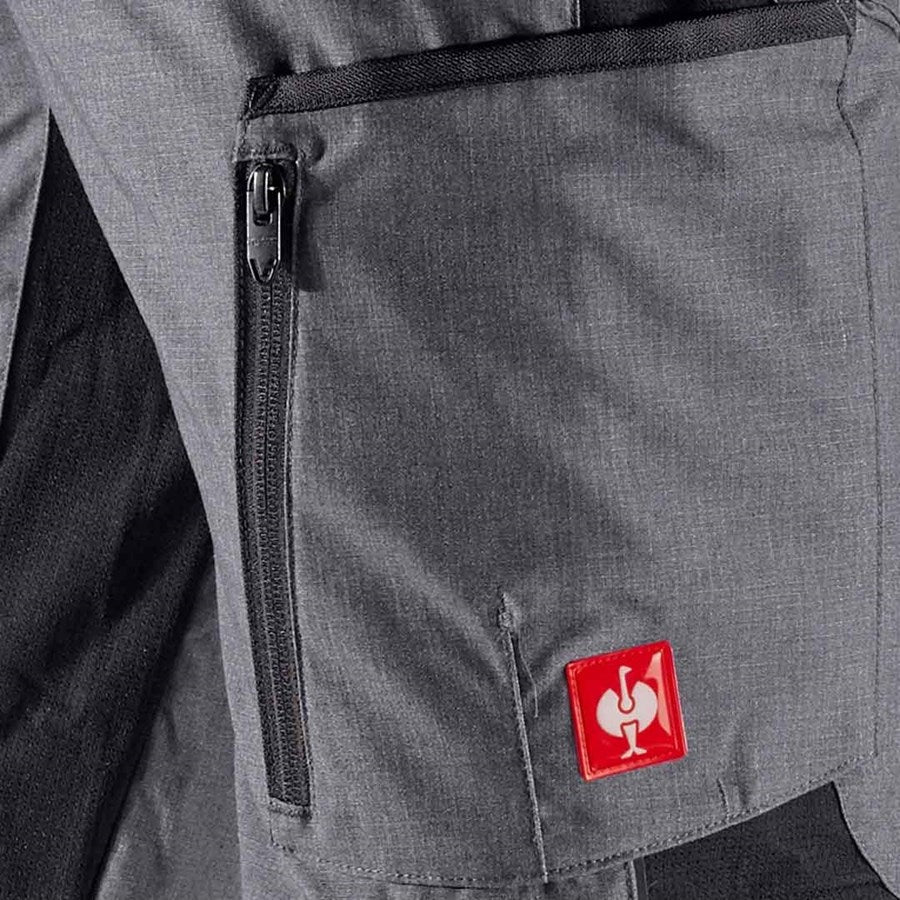 Detailed image Winter trousers e.s.vision cement melange/black