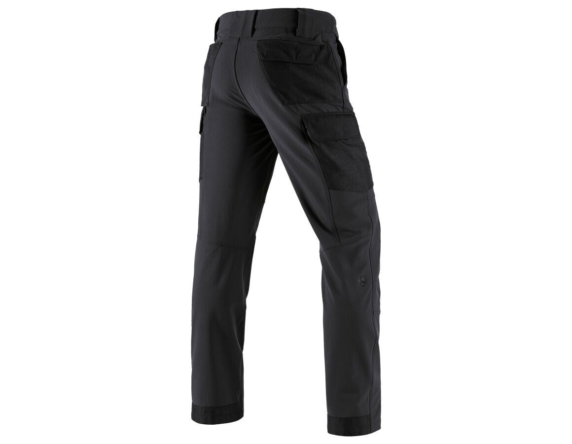 Secondary image Winter funct. cargo trousers e.s.dynashield solid black