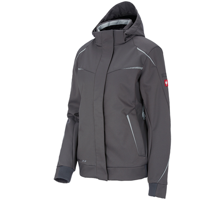 Primary image Winter softshell jacket e.s.motion 2020, ladies' anthracite/platinum