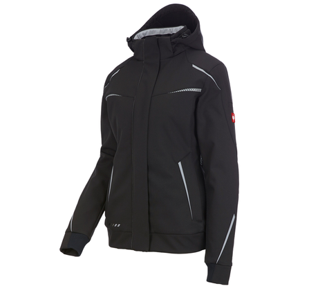 Primary image Winter softshell jacket e.s.motion 2020, ladies' black/platinum