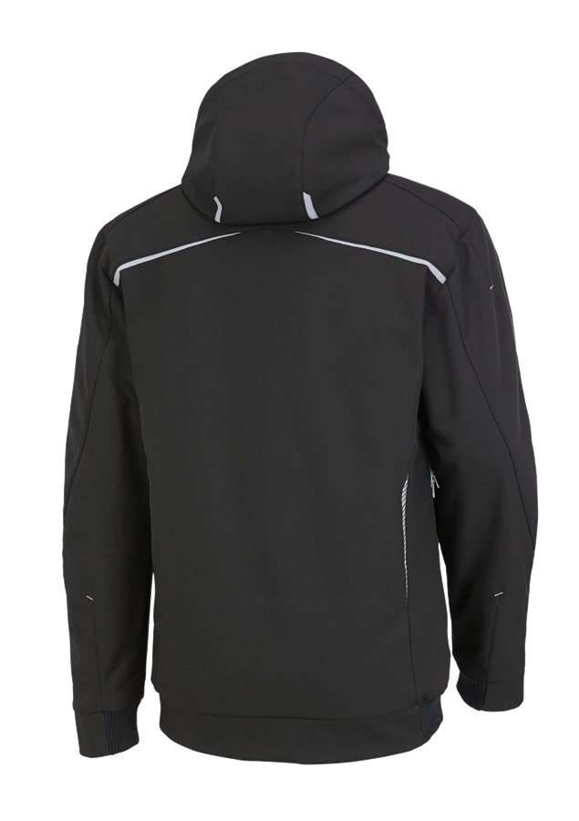 Secondary image Winter softshell jacket e.s.motion 2020, men's black/platinum