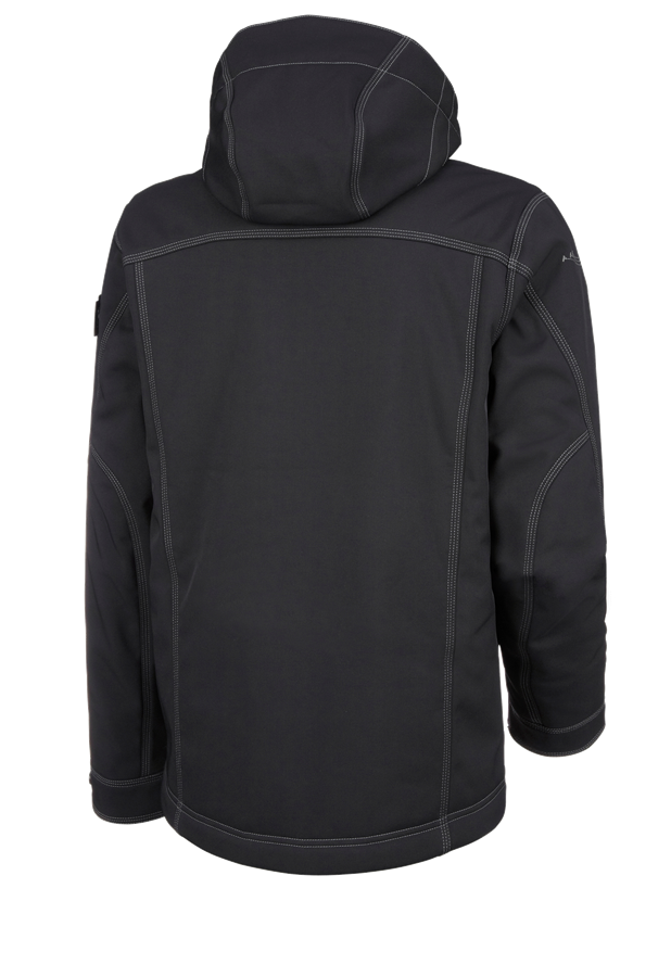 Secondary image Winter softshell jacket e.s.roughtough black