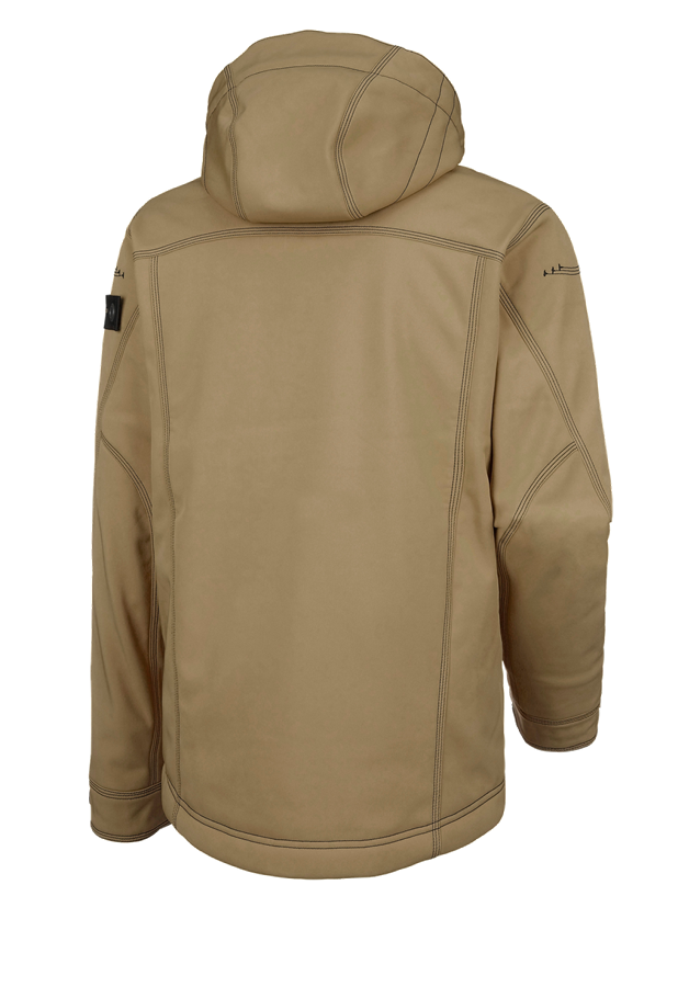 Secondary image Winter softshell jacket e.s.roughtough walnut