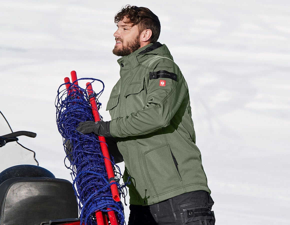 Additional image 1 Winter softshell jacket e.s.roughtough thyme