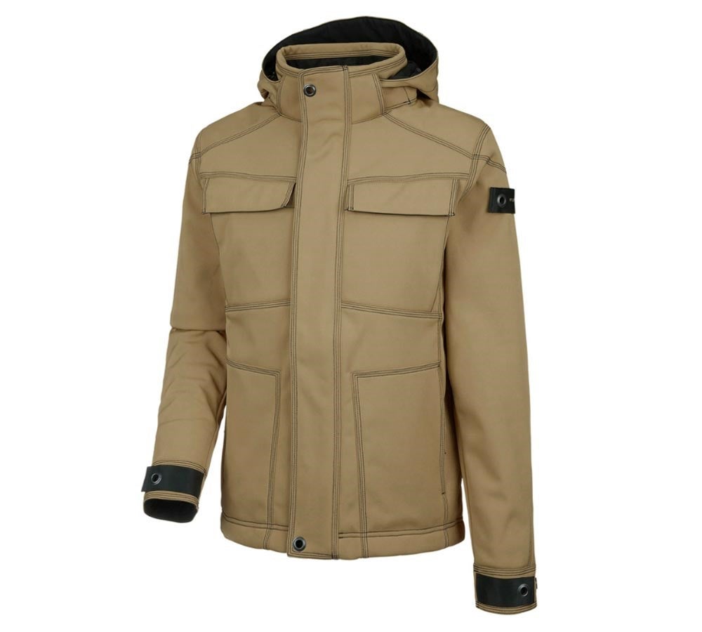 Primary image Winter softshell jacket e.s.roughtough walnut
