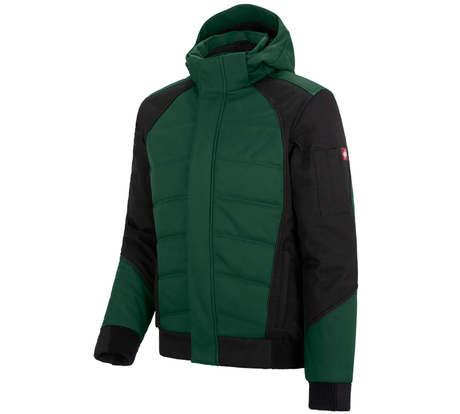 Primary image Winter softshell jacket e.s.vision green/black