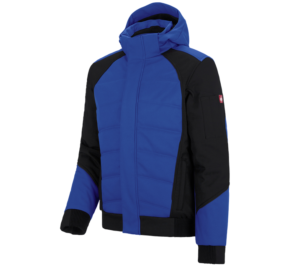 Primary image Winter softshell jacket e.s.vision royalblue/black