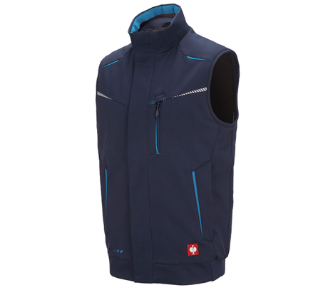 Primary image Winter softshell bodywarmer e.s.motion 2020 navy/atoll
