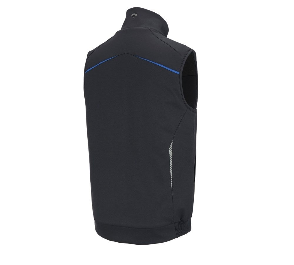 Secondary image Winter softshell bodywarmer e.s.motion 2020 graphite/gentianblue