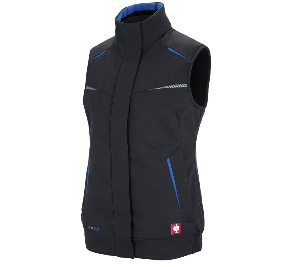 Primary image Winter softshellbodywarmer e.s.motion 2020,ladies' graphite/gentianblue