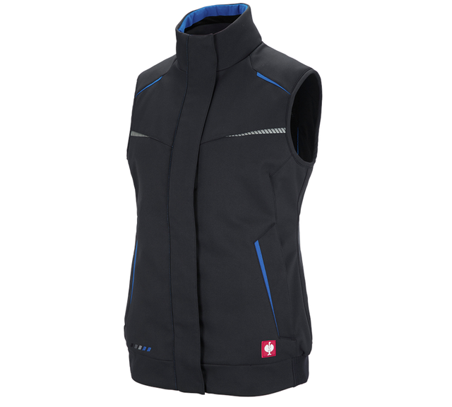 Primary image Winter softshellbodywarmer e.s.motion 2020,ladies' graphite/gentianblue
