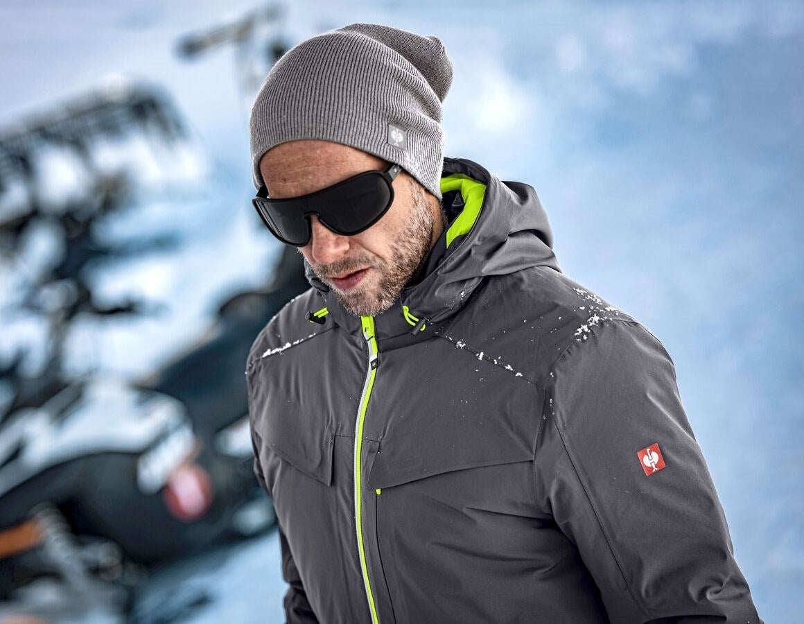 Additional image 1 Winter jacket e.s.ambition anthracite/high-vis yellow