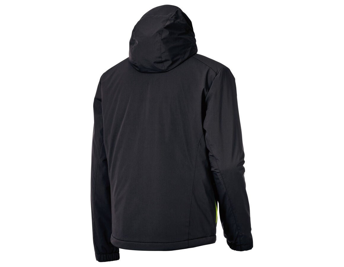 Secondary image Winter jacket e.s.trail black/anthracite/high-vis orange/high-vis yellow