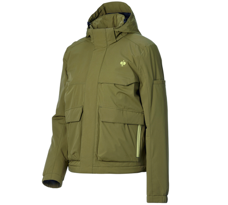 Primary image Winter jacket e.s.trail, ladies' junipergreen/limegreen