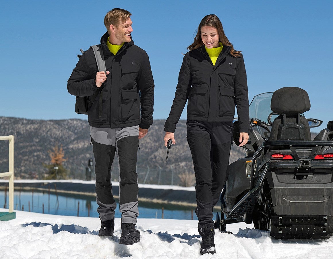 Additional image 3 Winter jacket e.s.trail, ladies' black